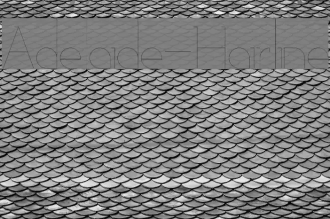Adelaide-Hairline Font examples
