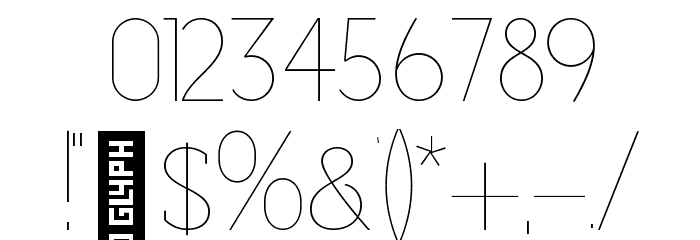 Adelaide-Regular Font OTHER CHARS