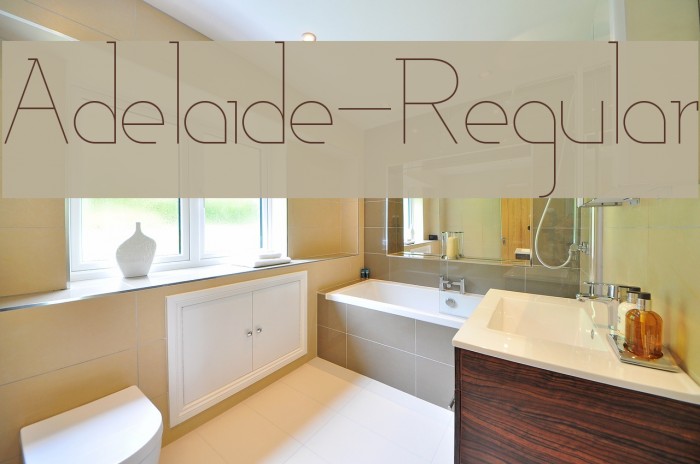 Adelaide-Regular Font examples