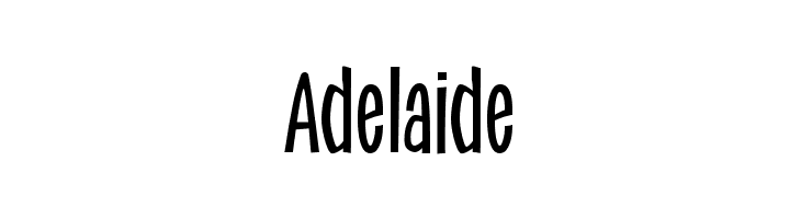 Adelaide Шрифта
