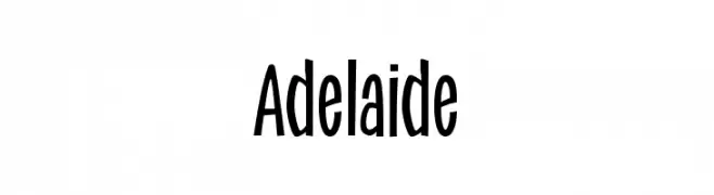 Adelaide  Fuentes Gratis Descargar