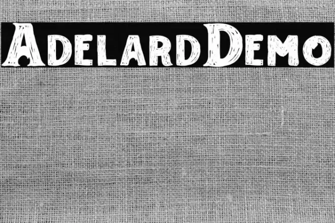 AdelardDemo Font examples