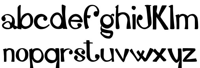 Adelfy_free-version Font LOWERCASE