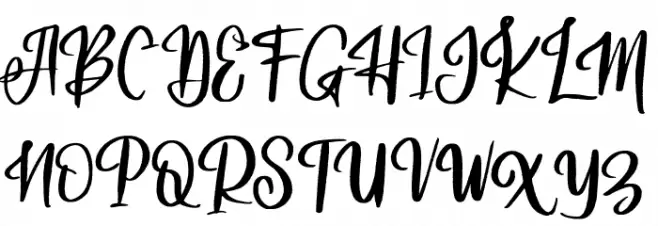 Adelia FREE Font Litere mari