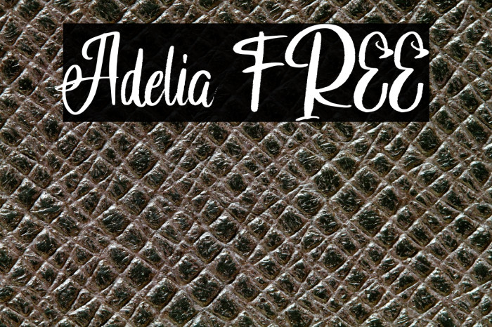 Adelia FREE Example 1