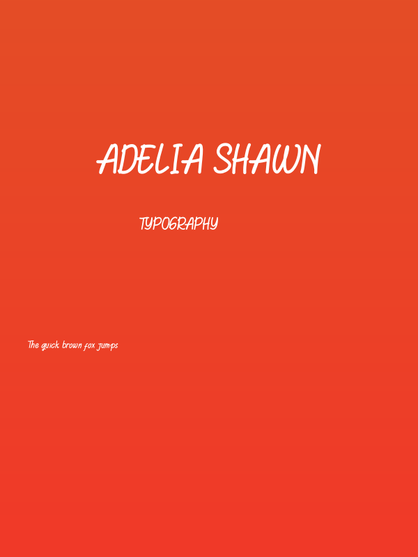 Adelia Shawn Poster
