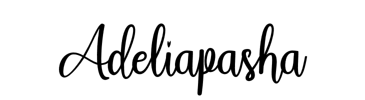 Adeliapasha  font caratteri gratis