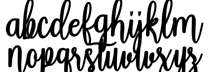 Adeliapasha Font LOWERCASE