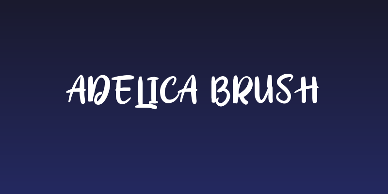 Adelica Brush Social Header