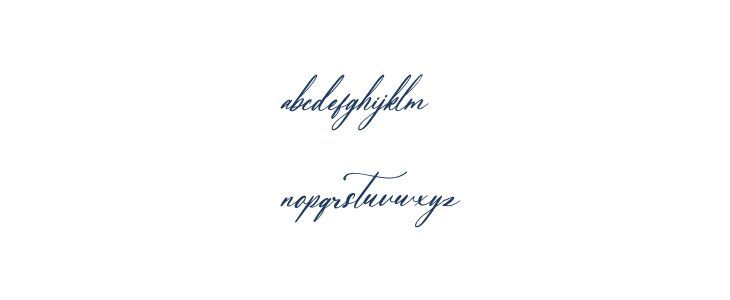 Adelifany Belindara DEMO VERSIO Italic Lowercase