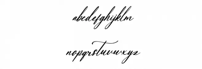 Adelifany Belindara DEMO VERSIO Italic फ़ॉन्ट लोअरकेस