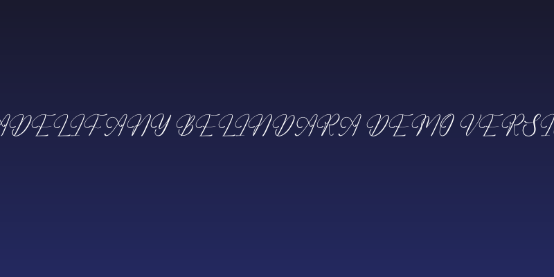 Adelifany Belindara DEMO VERSIO Social Header