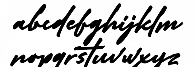 Adelina Camarie फ़ॉन्ट लोअरकेस