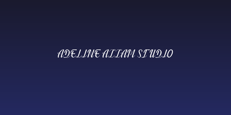 Adeline azzam studio Social Header