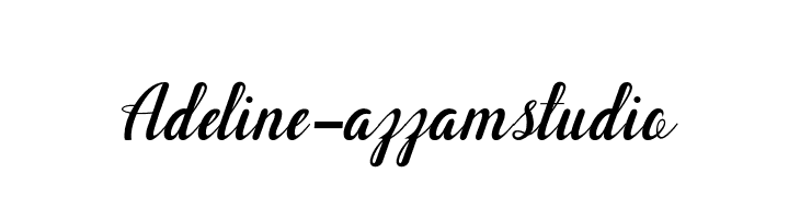 Adeline-azzamstudio  Free Fonts Download
