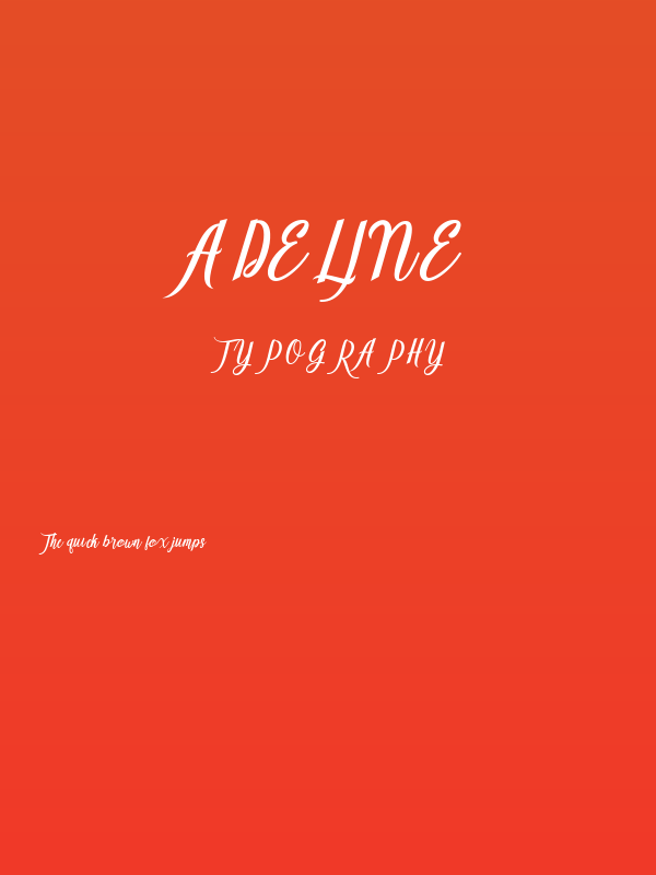 Adeline Poster