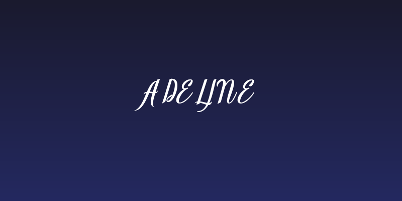 Adeline Social Header