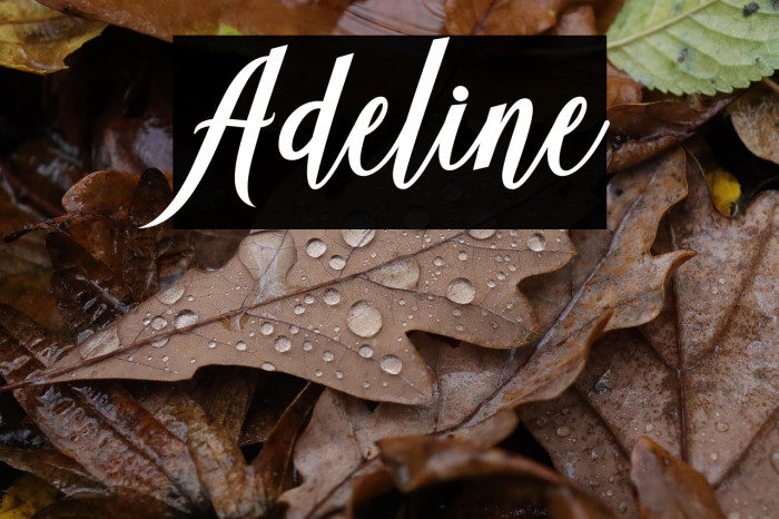 Adeline Example 2