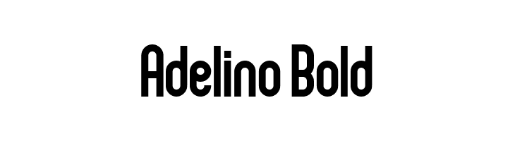 Adelino Bold  नि: शुल्क फ़ॉन्ट्स डाउनलोड