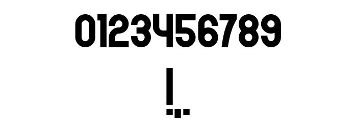 Adelino Bold Font OTHER CHARS