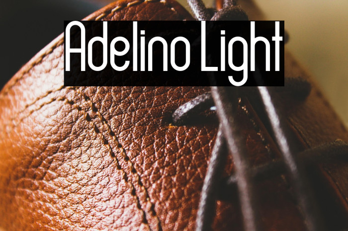 Adelino Light Example 1