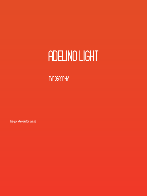 Adelino Light Poster