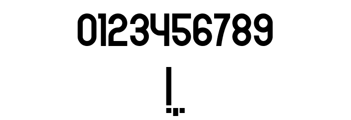 Adelino Regular Font OTHER CHARS