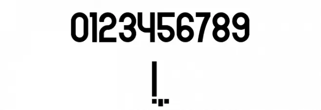 Adelino Regular Font OTHER CHARS