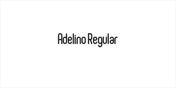 Adelino Regular Logo