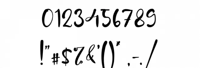 Adelle Script Font OTHER CHARS