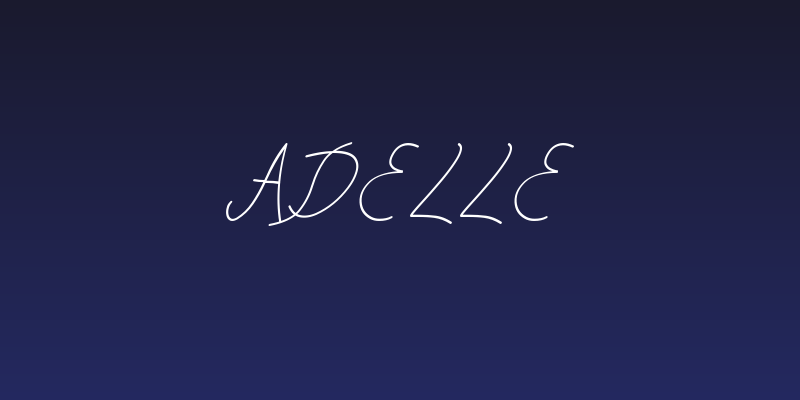 Adelle Social Header