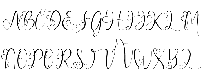 Adellia - Personal Use Font OTHER CHARS