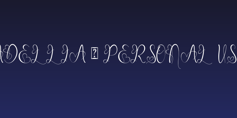 Adellia - Personal Use Social Header
