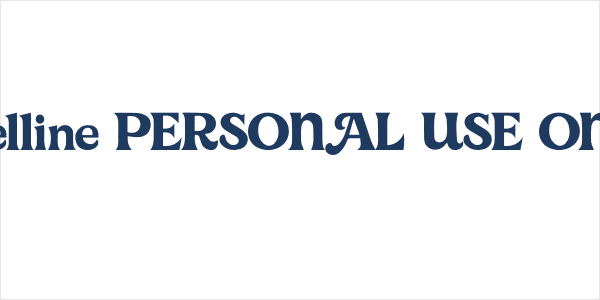 Adelline PERSONAL USE ONLY! Logo