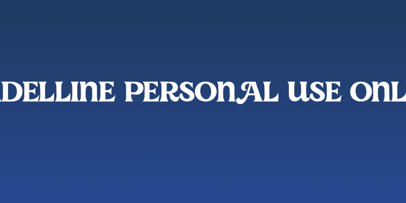 Adelline PERSONAL USE ONLY! Social Header