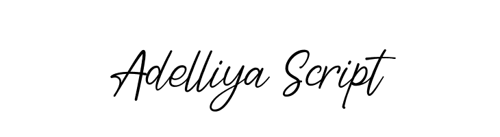 Adelliya Script  नि: शुल्क फ़ॉन्ट्स डाउनलोड