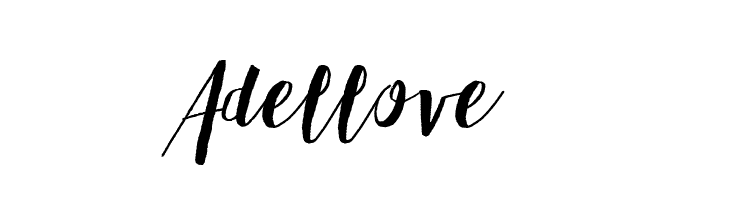 Adellove  Free Fonts Download