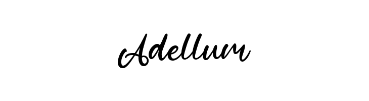 Adellum  नि: शुल्क फ़ॉन्ट्स डाउनलोड