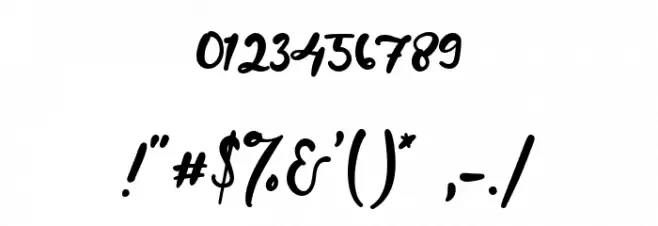 Adellum Font OTHER CHARS