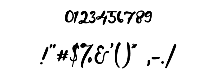 Adellum Font OTHER CHARS