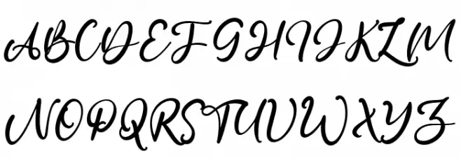Adellum 字体 大写