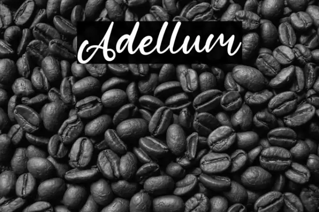 Adellum Font examples