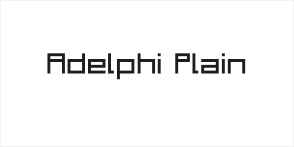 Adelphi Plain Logo