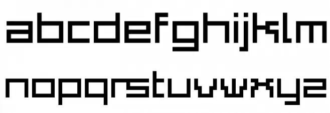 Adelphi Plain 字体 小写