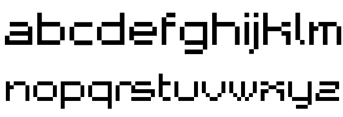 AdelphiBroken Font LOWERCASE