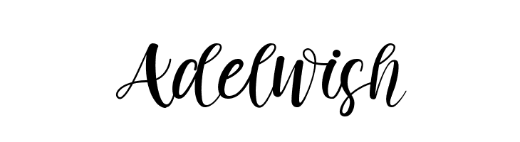 Adelwish  font caratteri gratis