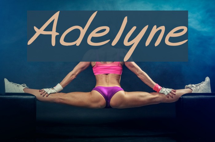 Adelyne Font examples