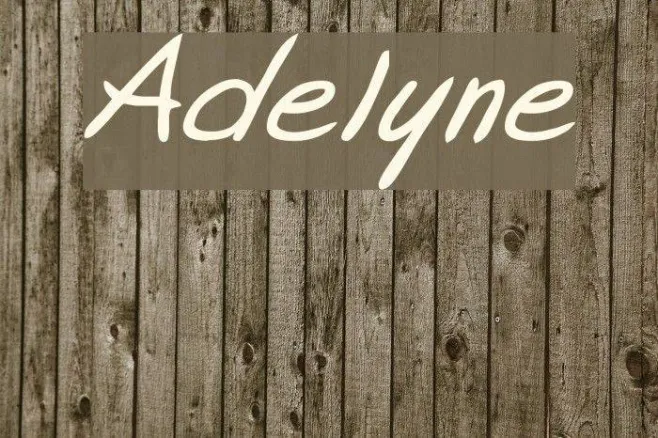 Adelyne Example 3