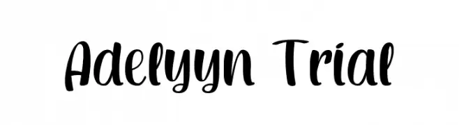 Adelyyn Trial  لخطوط تنزيل