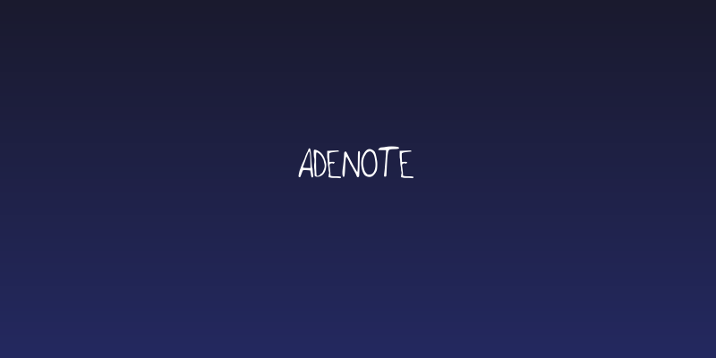 Adenote Social Header